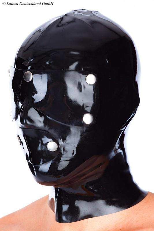 Latex Men's Hood, Anatomical System, Thick Latex