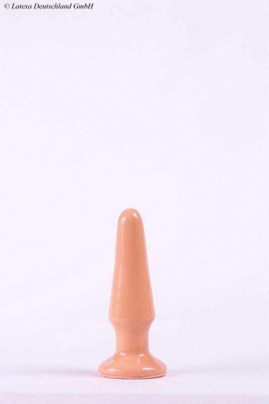 Latex Butt Plug, 14 x 3.5 cm