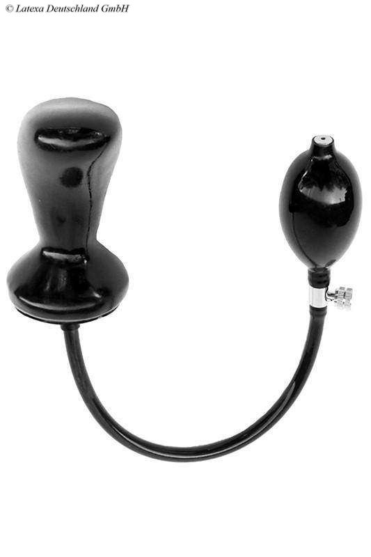 Latex Inflatable Solid G-Plug, 11 x 5.0 cm