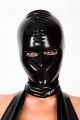 Latex Hood With Openings For Eyes And Nose 