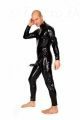 Latex Catsuit With Penis Sheath 