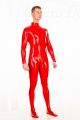 Latex Men's Catsuit With Feet