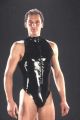 Latex Men's Bodysuit With Zipper