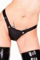 Latex Thong With Snap Fasteners