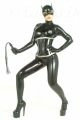 Latex Catsuit With Rear Zipper 