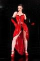 Latex Burlesque Dress 