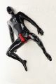 Latex Catsuit: Full-Body With Anal Condom And Penis Sheath