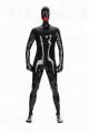 Latex Catsuit: Full-Body With Internal Condom And Back Zipper