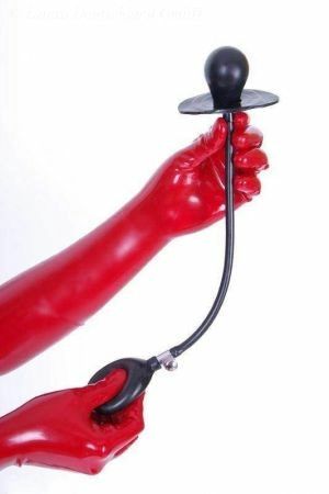 Latex Pear-Shaped Inflatable Gag 1254