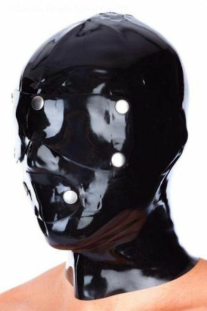 Latex Men's Hood, Anatomical System, Thick Latex 3180