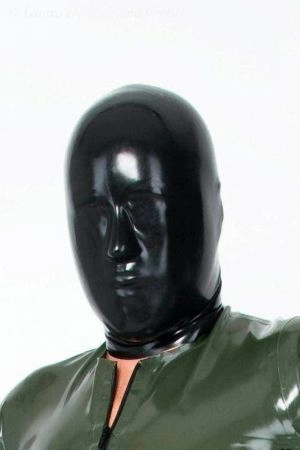 Latex Men's Hood Without Holes 3248