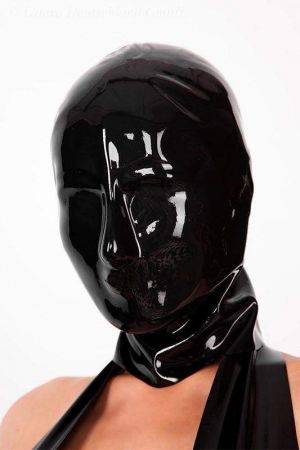 Latex Lady’s Hood Without Holes, Thick Latex 3251