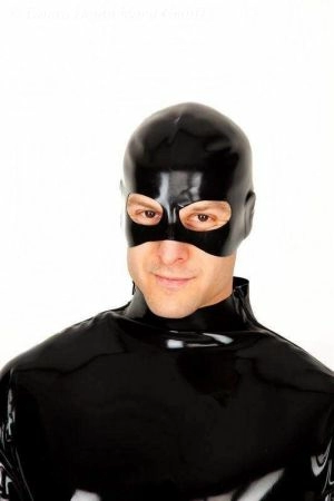 Latex Mask With Half-Face, Thick Latex 3267