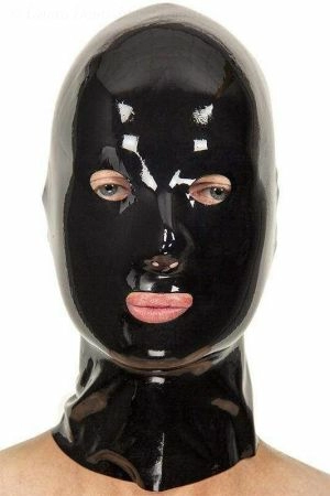 Latex Hood With Small Openings 3366